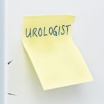 A sticky note with UROLOGIST written on it